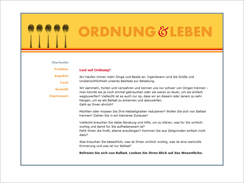 Ordnung und Leben